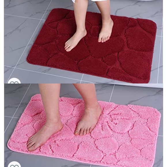 Bath Nwt Fuzzy Bath Mats Poshmark